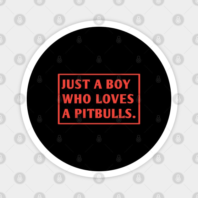Pitbull Lover Magnet by BlackMeme94